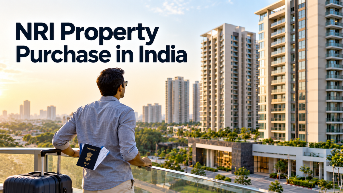 NRI property purchase in India with modern residential apartments