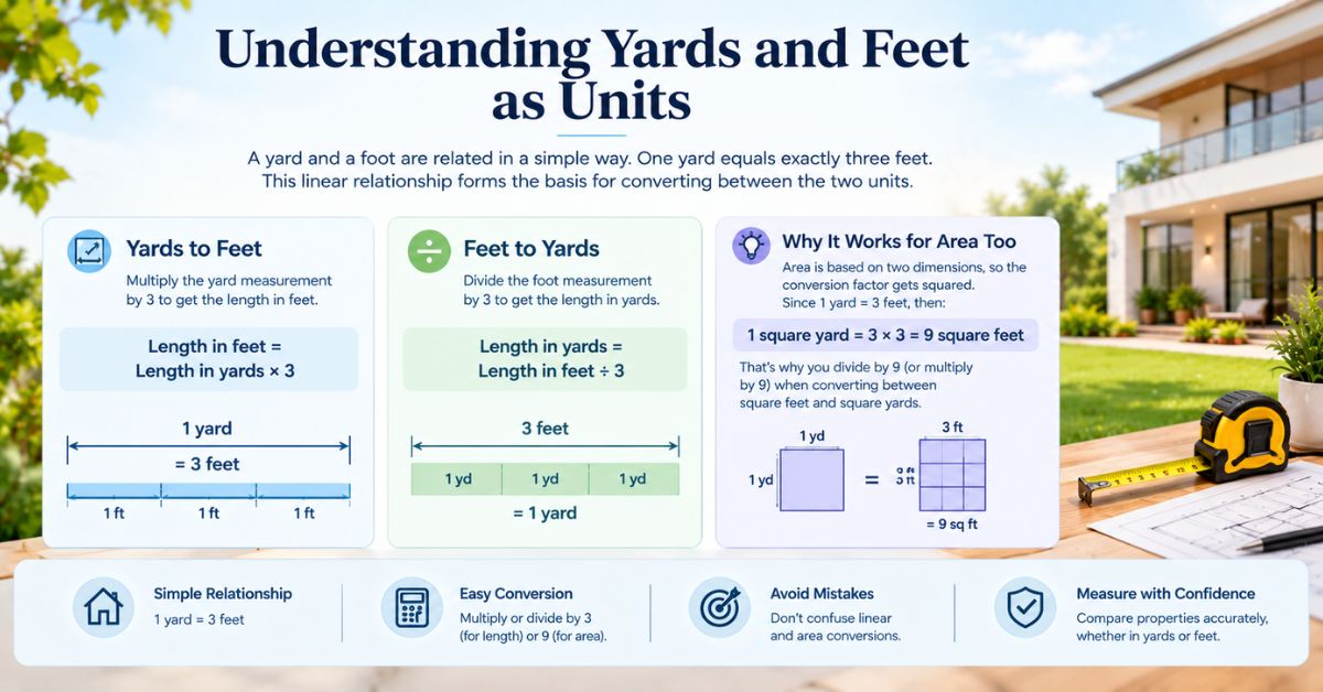 Square Feet to Square Yards
